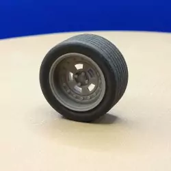 4 jantes Gotti AV/AR ø 27.50 mm - Résine - 1:18