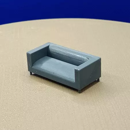 Diorama : Sofa - 41.50 mm - 3D Creative - 1:43