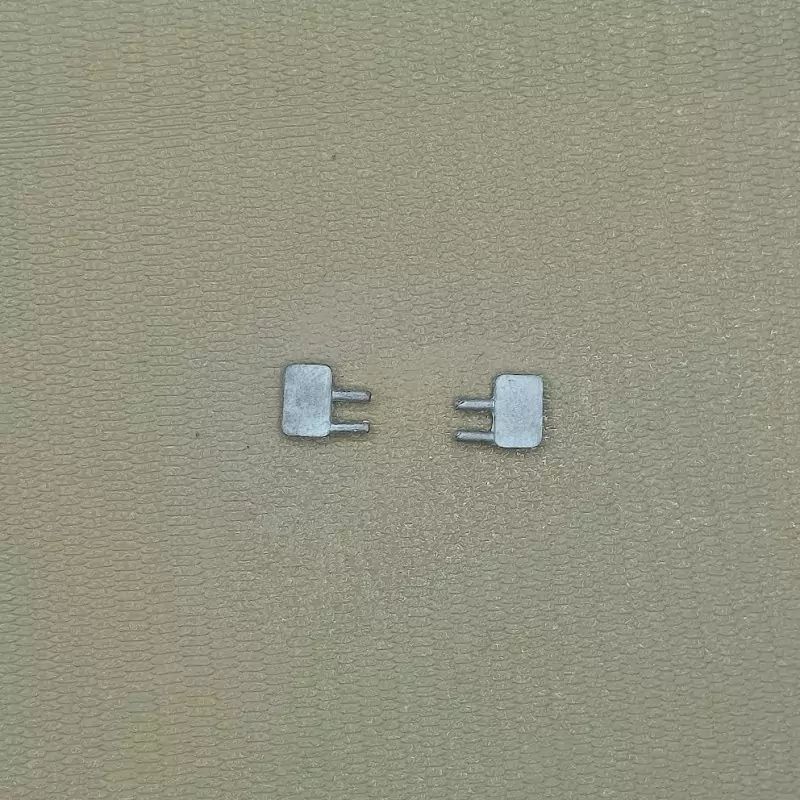 Rétroviseurs fourgon - 5.80 x 4 mm - White Metal - 1:43