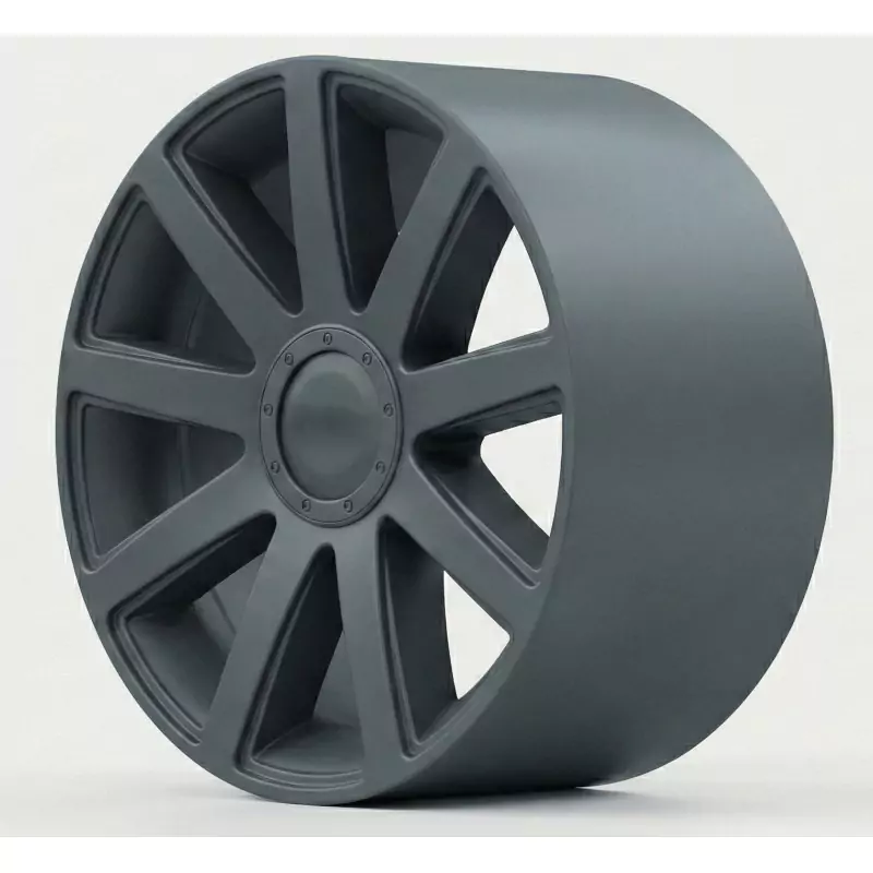 4 Jantes type Audi 9 branches - 3D CREATIVE