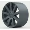 4 Jantes type Audi 9 branches - 3D CREATIVE