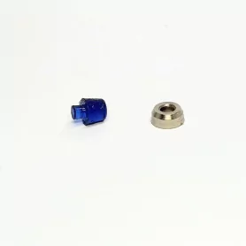 Gyrophare + Base En Laiton Nickelé Ø4.50 Mm - CPC Production - À L'...