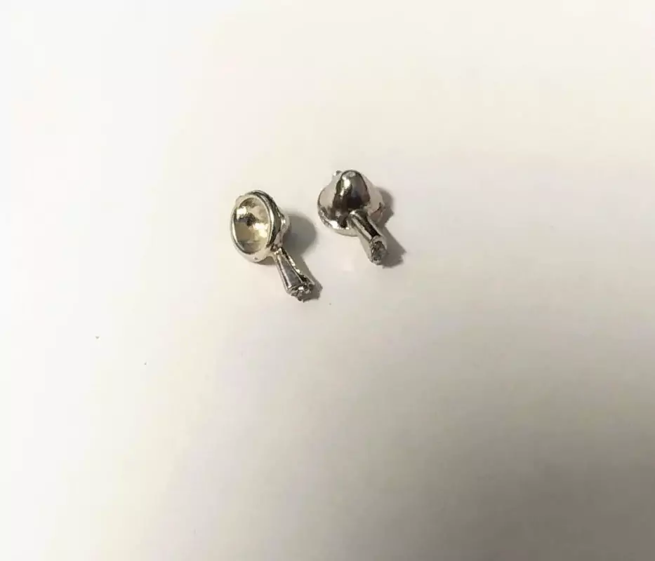 Phares X2 en White Metal Chrome - Ech. 1:43 - Panhard |Pièces et ki...