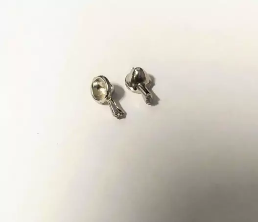 Phares X2 en White Metal Chrome - Ech. 1:43 - Panhard |Pièces et ki...