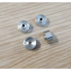 4 Jantes en Aluminium Ø8.80 MM |Pièces et kits pour voitures miniat...