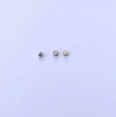 Poulies en laiton - ø 2.70 mm - Laiton + Chrome - X10
