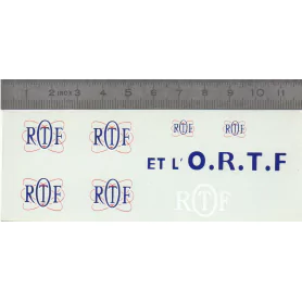 Décalcomanie - ORTF - Ech. 1:43