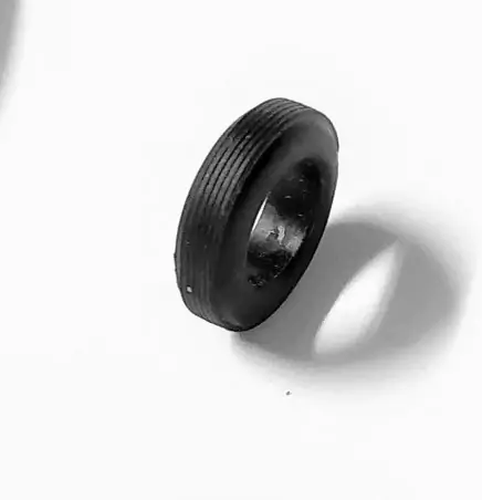 Pneus souples par 4 - ø intérieur 9.80mm - Ech. 1:43
