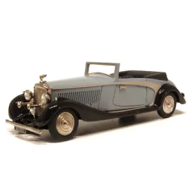 4 Jantes en white metal - BENTLEY Cabriolet Gurney Nutting - Ech. 1:43