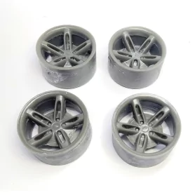 4 jantes ø 30X 16 mm - Résine - 1:18