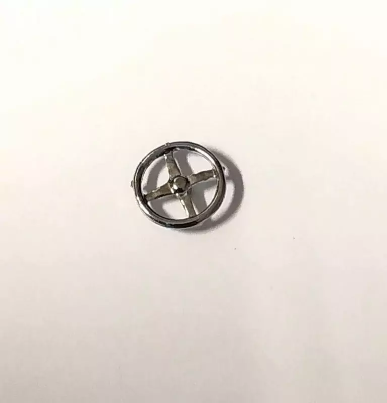 Volant  en metal chromé -  ø10.40 mm - Ech. 1:43
