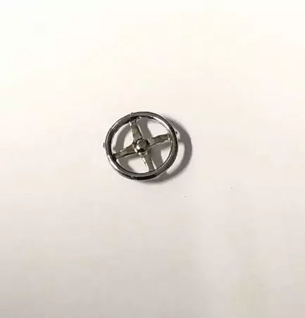 Volant  en metal chromé -  ø10.40 mm - Ech. 1:43