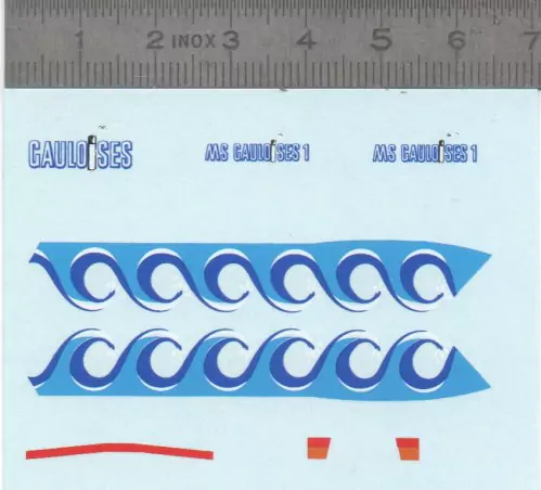 Décalcomanie - Gauloises - Vague - Ech. 1:43