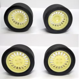 Roues AV/AR Renault 5 turbo - 1:18