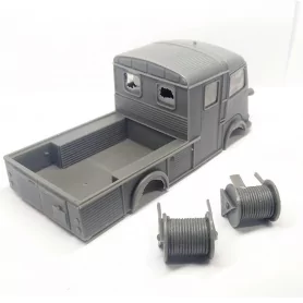 Incomplet : Kit CITROËN HY Double Cabine - Résine - 1:43 |Pièces et...