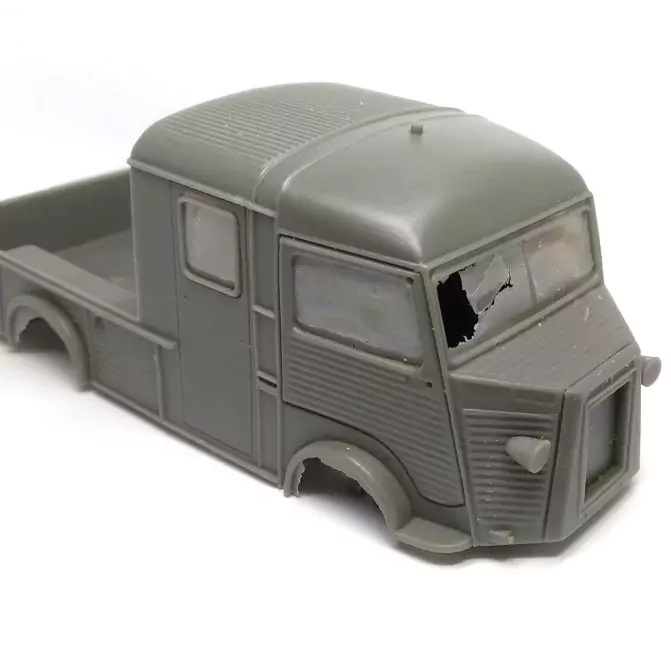 Incomplet : Kit CITROËN HY Double Cabine - Résine - 1:43 |Pièces et...