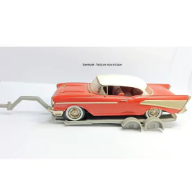 Remorque Porte-voiture - Résine - 1:43
