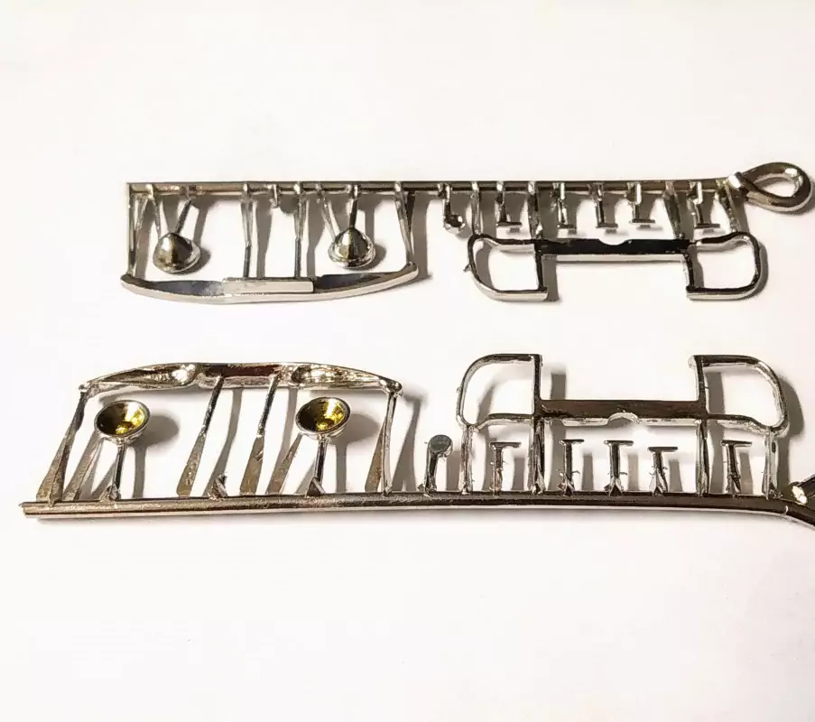 Pièces en métal pour Renault Monaquatre - Ech 1:43