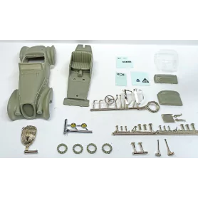 Incomplet : Kit Peugeot 402 Darl'Mat 1936 - Résine - 1:43 |Pièces e...