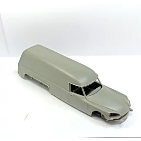 Carrosserie : Citroën DS Fourgon Tissier - Résine - 1:43