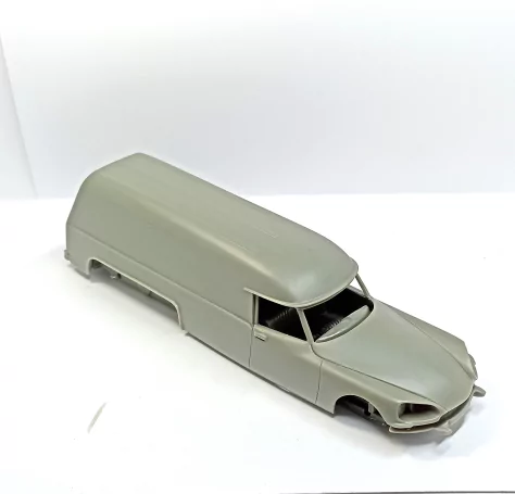Carrosserie : Citroën DS Fourgon Tissier - Résine - 1:43