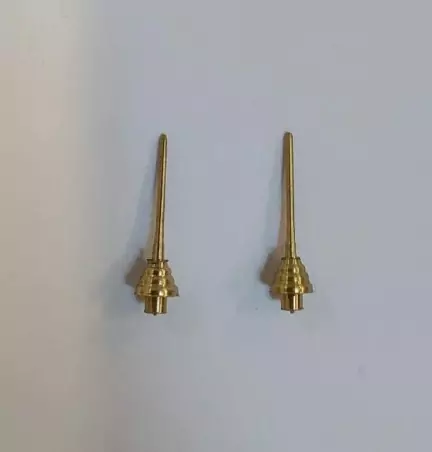 2 Antennes de toit en laiton pour voiture miniature - 1:43 - CPC PR...