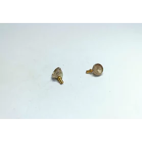 2 phares avec axe en laiton - ø6mm |Pièces et kits pour voitures mi...
