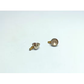 2 phares avec axe en laiton - ø6mm |Pièces et kits pour voitures mi...