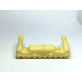 Double Sortie échappement 54 mm - Résine - 1:18