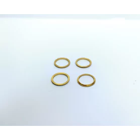 4 Bagues d'insert ø12 mm - Laiton - CPC Production |Pièces et kits ...