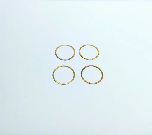 4 bagues ø17.50 mm - Ep. 0.50 mm - Laiton - CPC |Pièces et kits pou...