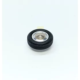 4 roues complètes ø15.50 mm - à monter - Laiton, alu et résine soup...