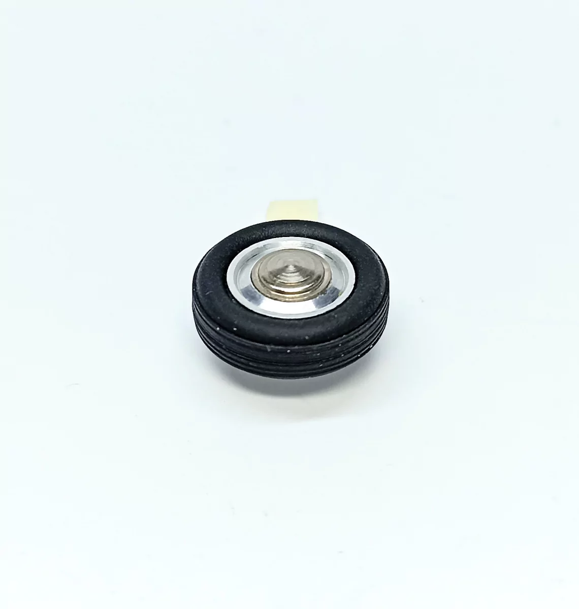 4 roues complètes ø15.50 mm - à monter - Laiton, alu et résine soup...