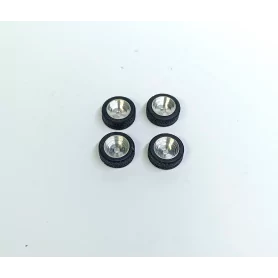 4 Pneus + Jantes Aluminium - Ø 14.50 Mm - CPC Production |Pièces et...