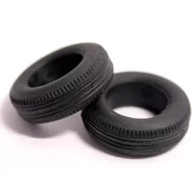 4 Pneus 15 X 9 X 5 Mm – Résine souple |Pièces et kits pour voitures...