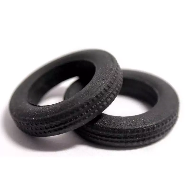4 Pneus - Résine souple - 14 X 9 X 3.3 Mm |Pièces et kits pour voit...