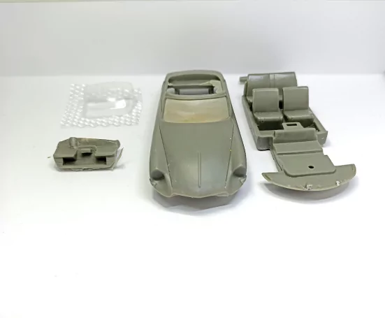 Carrosserie : Citroën DS Cabriolet Beutler - Résine - 1:43