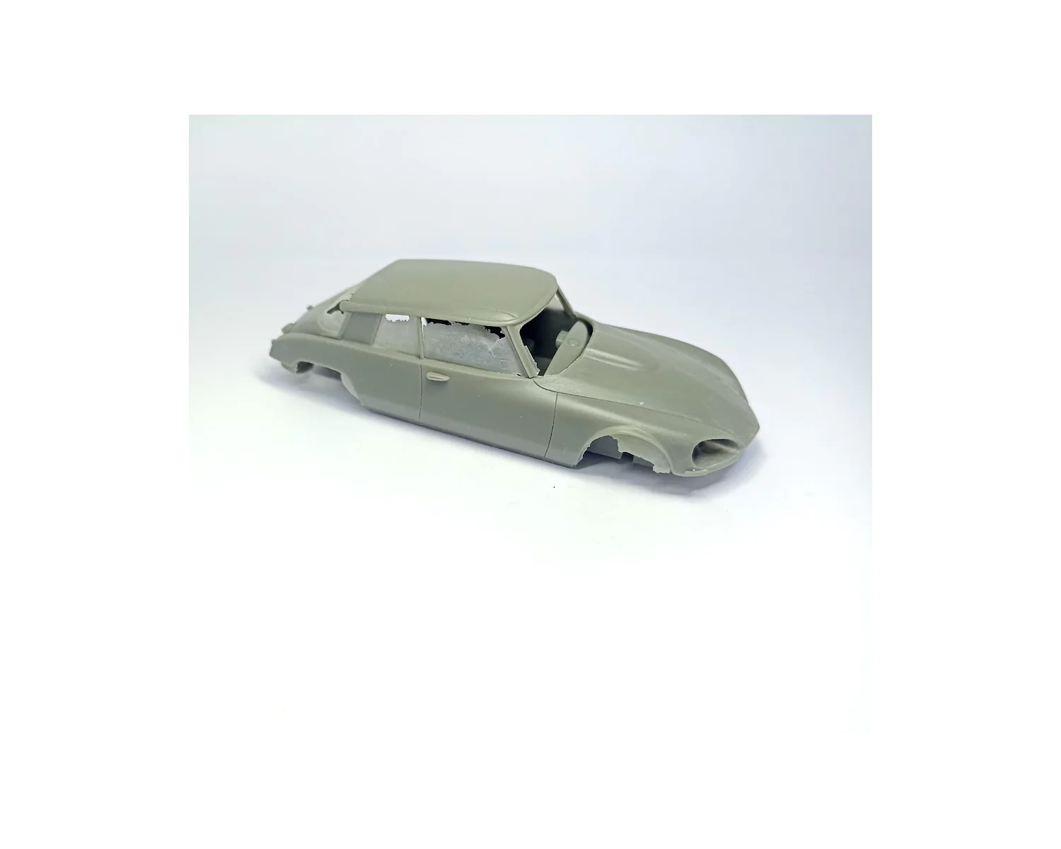 Incomplet - KIT Citroën DS Proto Chamonix 1972 - Résine - 1:43