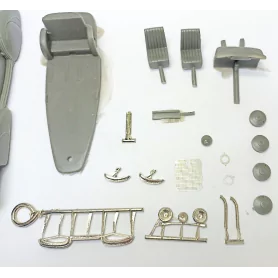 Incomplet : Kit MERCEDES 540K Coupé Luxe 1939 - Résine - 1:43 |Pièc...