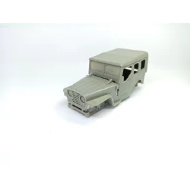 Incomplet - KIT Peugeot 203 JEEP Fermé - Résine - 1:43 |Pièces et k...