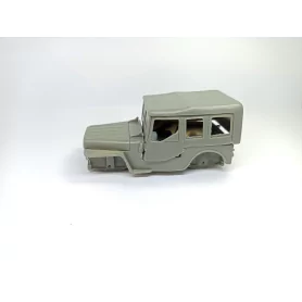 Incomplet - KIT Peugeot 203 JEEP Fermé - Résine - 1:43 |Pièces et k...