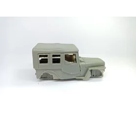 Incomplet - KIT Peugeot 203 JEEP Fermé - Résine - 1:43 |Pièces et k...