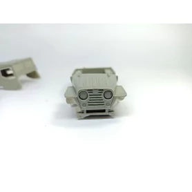 Incomplet - KIT Peugeot 203 JEEP Fermé - Résine - 1:43 |Pièces et k...