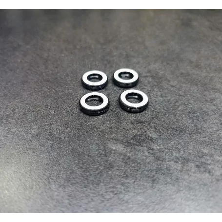 4 pneus ø12mm avec coté blanc - Résine souple - Artisans43 |Pièces ...