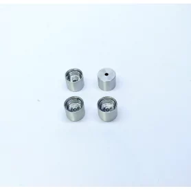 4 Jantes en Aluminium Ø 10.20 x 8.80 mm - Ech 1:43 - CPC Production...