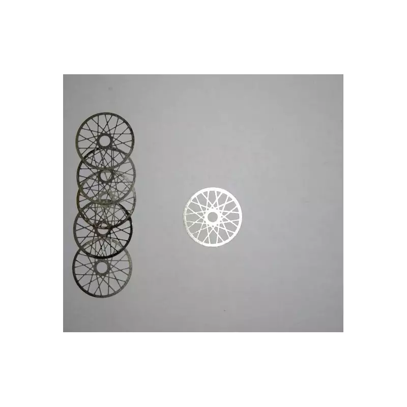 Lot de 10 rayons ø11mm pour jantes miniatures- Photodécoupe - CPC