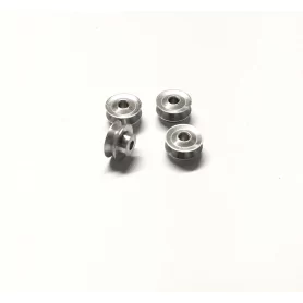 4 Jantes concaves Ø 8mm en aluminium