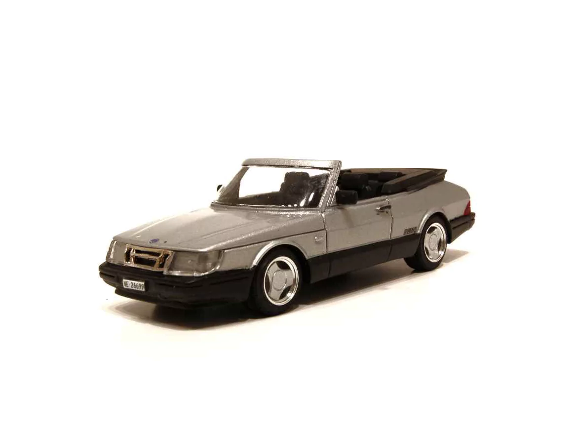 Marketplace : Saab 900 Turbo Cabriolet 1989 Silver Metal PARADCAR –...