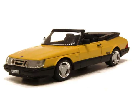 Marketplace : Saab 900 Turbo Cabriolet 1989 Yellow PARADCAR – 1:43 ...