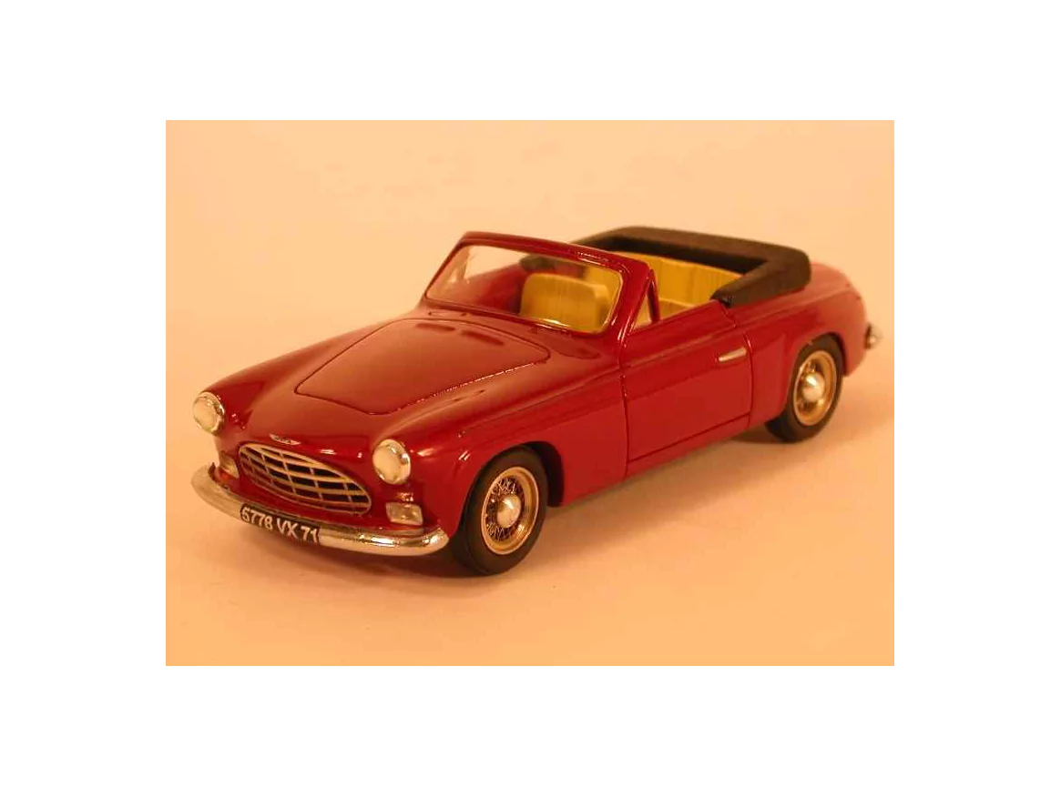 Marketplace : Salmson Cabriolet 2.3L 1956 RED METAL PARADCAR – 1:43
